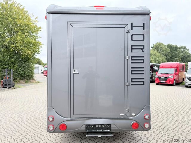 Horse transport trailer  2 Pferdeanh.ANKA Hengstemodell,Sattelk. mit Bett