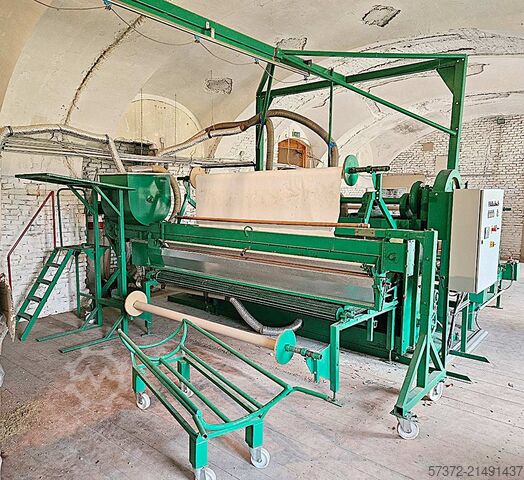 Nonwoven Fabric Production System Walter Schober/Dilo Kräutervlies