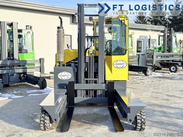 4-way forklift Combilift C3000 GAS DUPLEX PLATFORM 1500 FREE LIFT