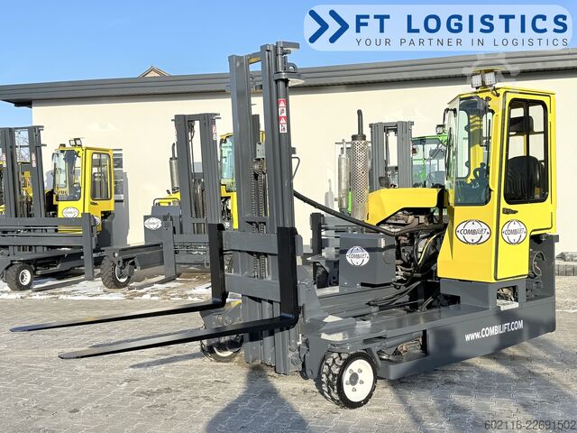4-way forklift Combilift C3000 GAS DUPLEX PLATFORM 1500 FREE LIFT
