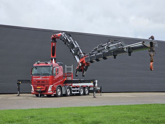 Crane truck Volvo FH 540 8x2/6 / PALFINGER 65 t/m CRANE + JIB