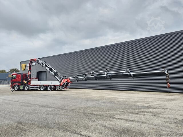 Crane truck Volvo FH 540 8x2/6 / PALFINGER 65 t/m CRANE + JIB