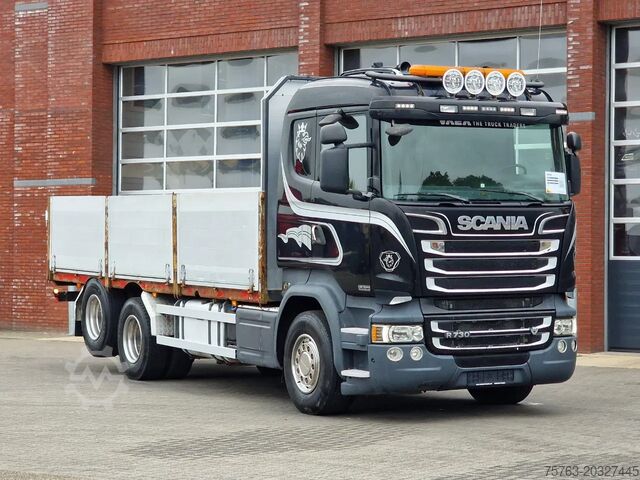 Suitcase Scania R730 6x2 Steel / air, Retarder,  4500 wheelbase...