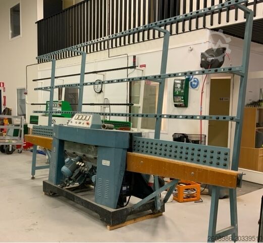 Glass grinding machine Grinder, glass polisher Zafferani Glas Company Flat 4FPE/25