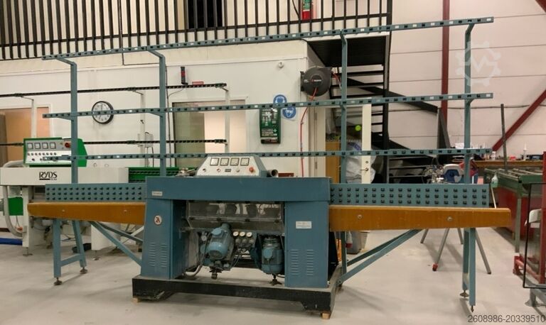 Glass grinding machine Grinder, glass polisher Zafferani Glas Company Flat 4FPE/25