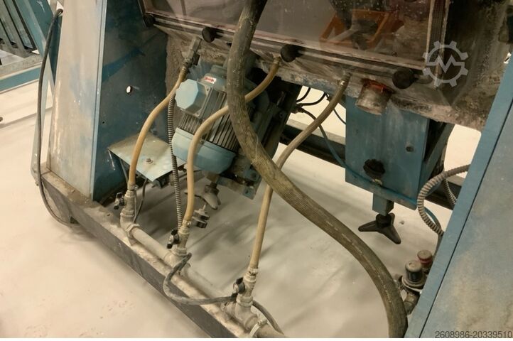Glass grinding machine Grinder, glass polisher Zafferani Glas Company Flat 4FPE/25