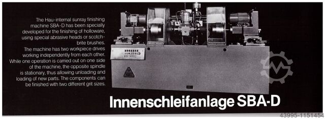 Pot grinding machine HAU SBA-D