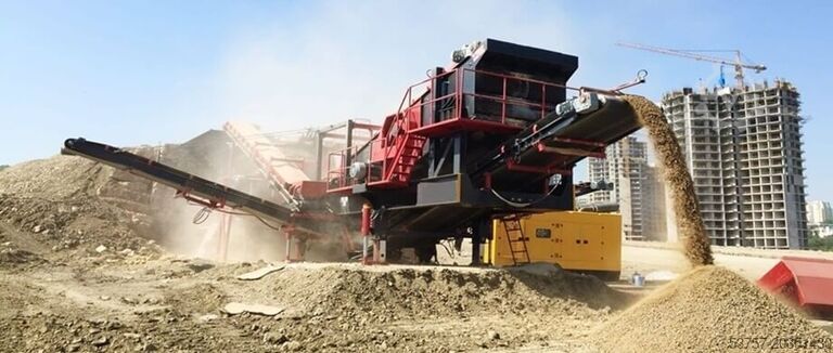 Mobile crushing plant Constmach Mobile Crushing Plant 200 TPH Mobile Limestone Crushing Plant