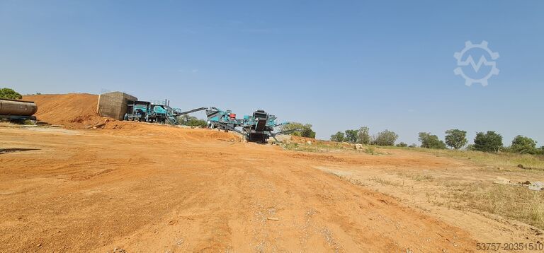 Moile crushing plant Constmach Mobile Rock Crushing Plant 120-150 tph mobile rock crushing plant