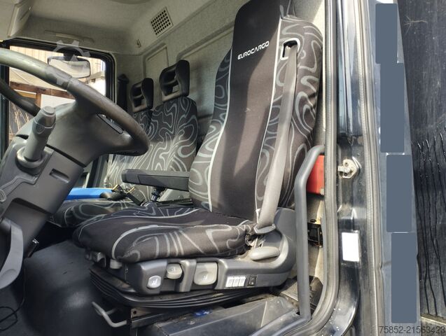 LKW mit Kofferaufbau Iveco ML 75E18 EUROCARGO Koffer Ladebordwand