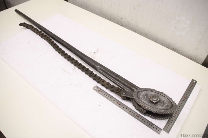 Pipe chain wrench Wille No 33 1/2 /47  1-6  Länge 1210 mm