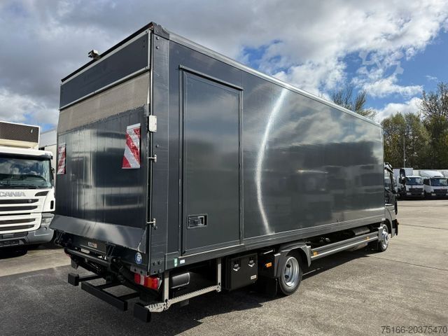 Box van MERCEDES-BENZ ATEGO 818 L Koffer 7,30 m LBW 1 T*Seitentür