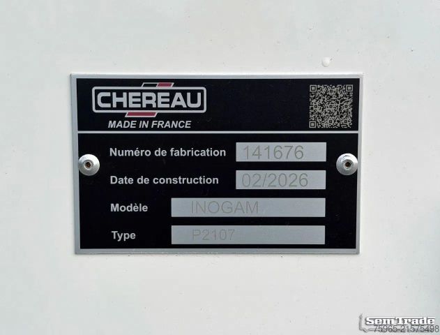 Reefer semitrailer CHEREAU N/A CSD3 THERMO KING A-360 DHOLLANDIA 270 CM HOO