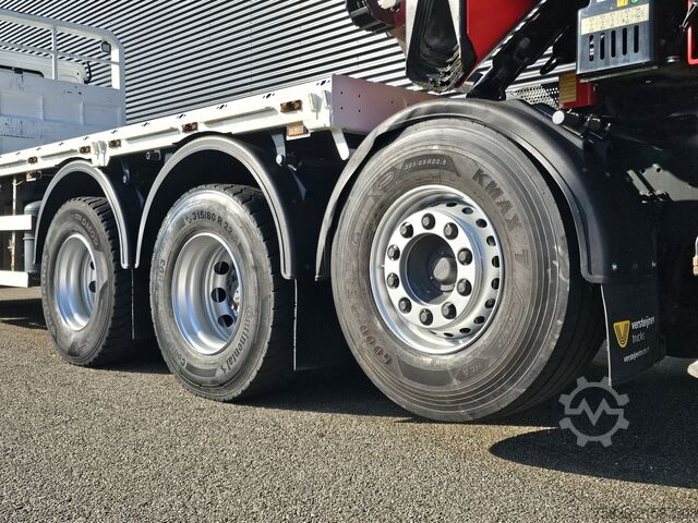 Ladepritsche DAF CF 530 8x4 / RETARDER / FASSI F545 CRANE / KRAN...