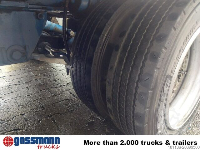 Tieflader-Sattelauflieger Fliegl SDS 420 T, letzte Achse Nachlaufgelenkt, Verbr.