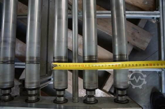 Angetr. Rollenbahn mit Drehkranz Siemens Dematic 