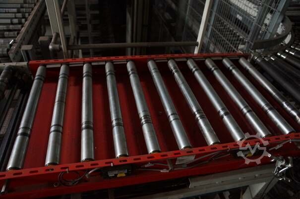 Scherenbubtisch mit angetriebene Rollenb Schwinghandl