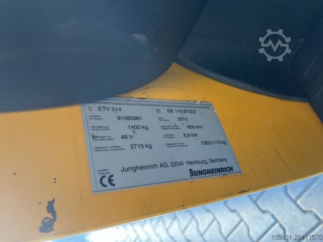 Schubmaststapler Jungheinrich ETV214