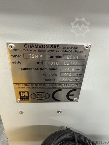 Shaping machine Chambon tns 6