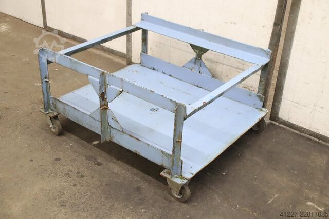 Palettenwagen Transportwagen Edelstahl 1090/950/H560 mm