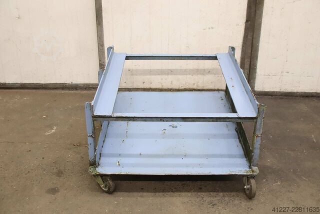 Palettenwagen Transportwagen Edelstahl 1090/950/H560 mm