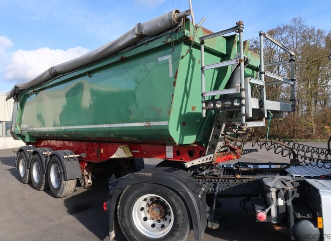 Tipper semi-trailer Schmitz Cargobull SKI 24 SL 7.2 Stahlrundmulde
