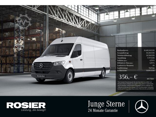 High top van Mercedes-Benz Sprinter 317 CDI Kasten L2H2 Holz Navi Kamera