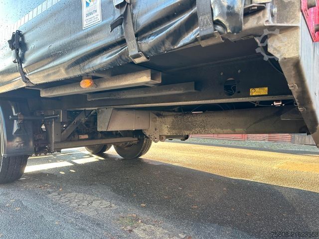 Anhänger mit Pritsche & Plane FLIEGL TPS 135 Abgelastet auf 10t. Plane