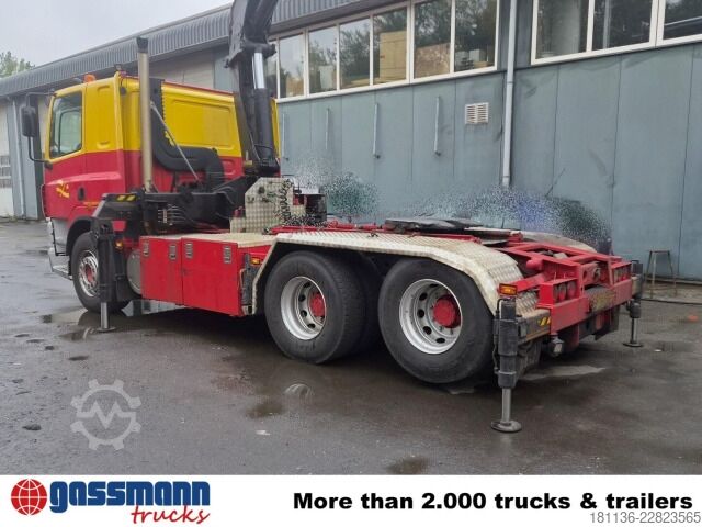 Standard SZM DAF DAF 85 CF 6x2 HMF Kran 2823 K5 Funk Seilwinde
