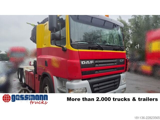 Standard SZM DAF DAF 85 CF 6x2 HMF Kran 2823 K5 Funk Seilwinde