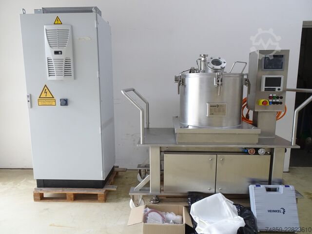 Vertikale Pilotanlagen-Zentrifuge HEINKEL V500 TP