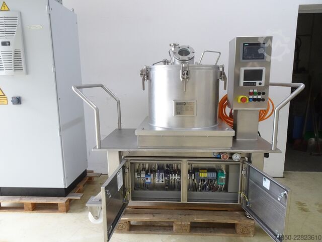 Vertikale Pilotanlagen-Zentrifuge HEINKEL V500 TP