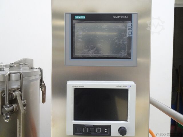 Vertikale Pilotanlagen-Zentrifuge HEINKEL V500 TP