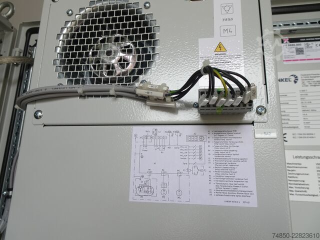 Vertikale Pilotanlagen-Zentrifuge HEINKEL V500 TP