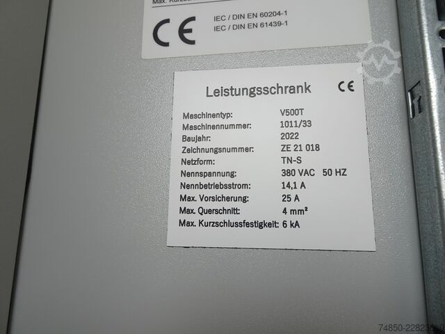 Vertikale Pilotanlagen-Zentrifuge HEINKEL V500 TP