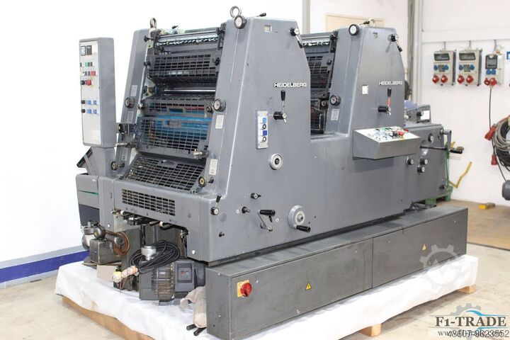 2-Color Printing machine Heidelberg GTOZ52
