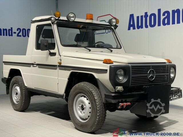 Sonderausbau-Transporter Mercedes-Benz 300 GD Pickup Mit Winterdienst" 1. Hand 29 TKM"