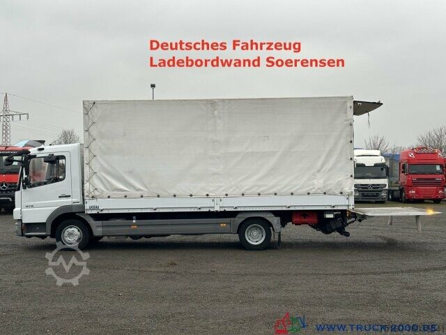 Transporter mit Pritsche & Plane Mercedes-Benz Atego 816 Pritsche Plane LBW Original 113.559km