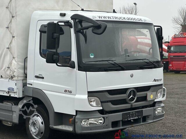 Transporter mit Pritsche & Plane Mercedes-Benz Atego 816 Pritsche Plane LBW Original 113.559km