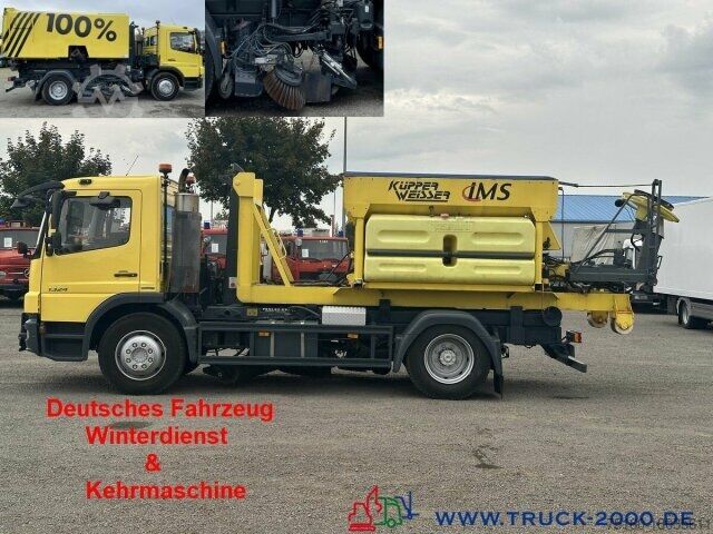 Kehrmaschine Mercedes-Benz 1524 Winterdienst - Streuer - Kehrmaschine 1.Hd