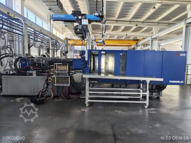 Injection molding machine Tederic D450/3200