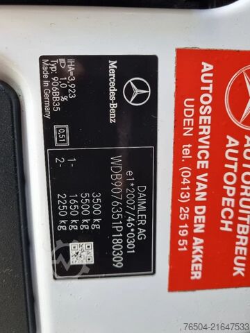 Kühlkastenwagen Mercedes-Benz Sprinter 316 CDI Carrier Pulsor 350MT Bitemp +2...