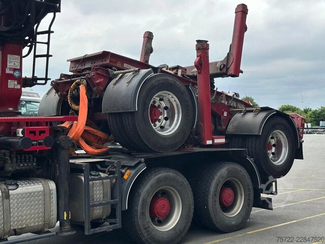 Holztransporter Mercedes-Benz Arocs 3358 6x4 BB mit EpsilonS290Z96 DOLL RATIO+