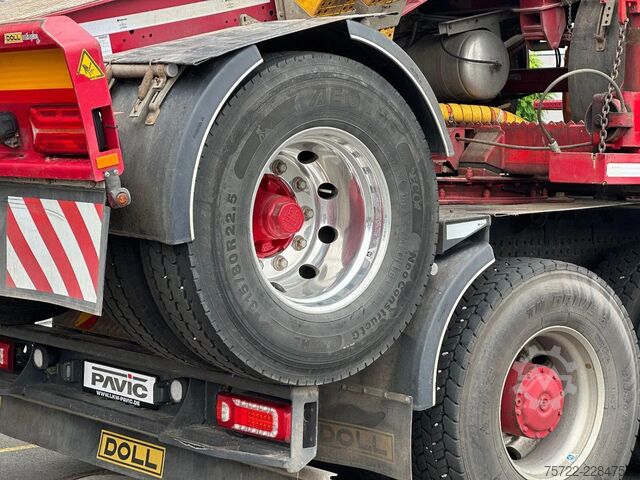 Holztransporter Mercedes-Benz Arocs 3358 6x4 BB mit EpsilonS290Z96 DOLL RATIO+