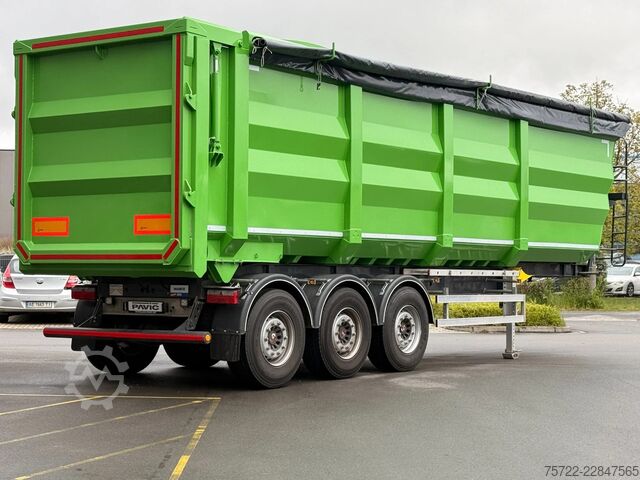 Kipper PAVIC Muldenkipper 55m³ Mulde mit Resonator