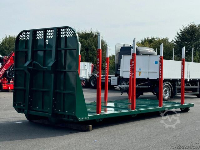 Holztransporter PAVIC OPTIPA Abroll-Plattform Typ 144 PAVIC