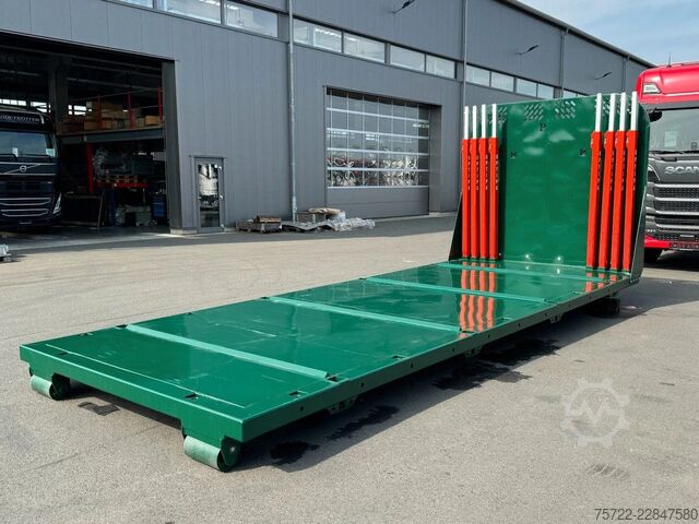 Holztransporter PAVIC OPTIPA Abroll-Plattform Typ 144 PAVIC