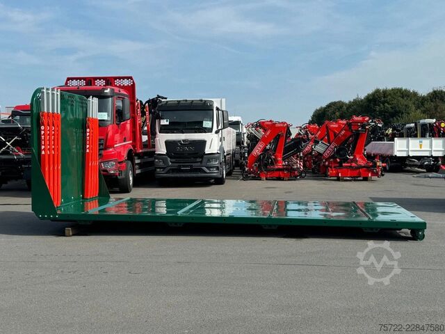 Holztransporter PAVIC OPTIPA Abroll-Plattform Typ 144 PAVIC