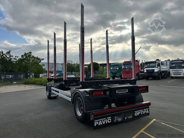 Holztransporter PAVIC HTA 20 66Z 2-Achs Kurzholz Schnellwechsel NEU
