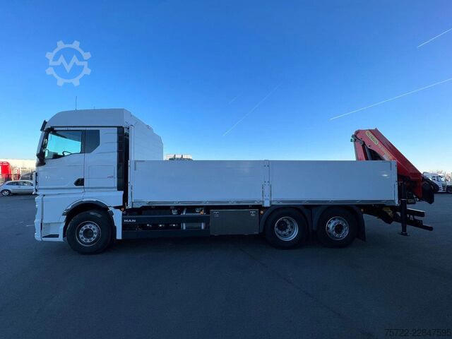 Ladepritsche MAN TGX 26.480 6x2-4 LL Baustoff-Pritsche FASSI / P...